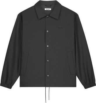 Olaf Hussein Western Coach Jacket - Heren - Zomerjassen - Grijs - M - Jassen