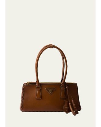Prada Galleria Shaded Leather Shoulder Bag