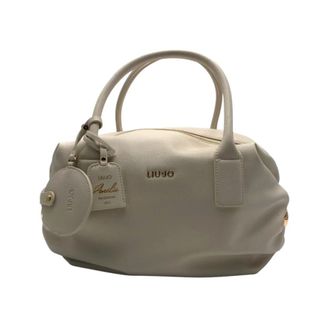 Liu Jo Tassen, Dames, Beige, ONE Size, Amelie Editie Rits Sluiting Handtas