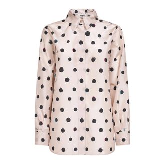 Fendi Mujer, Blusas y Camisas, Rosa, Talla: M