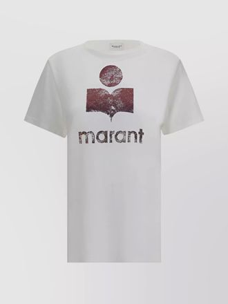 Isabel Marant linen crew neck t-shirt