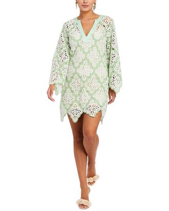 Mestiza New York Palermo Crochet Mini Dress