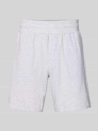 HUGO BOSS Regular Fit Sweatshorts aus Baumwoll-Mix Modell LAZE SHORTS CW in Hellgrau, Gr&ouml;&szlig;e XXL