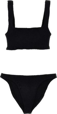 Hunza G Bikini Xandra - Dames - Bikinis - Zwart - ONE Size - Tweed - Badmode
