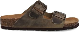 Bionatura The Sir IV sandals - men - Calf Suede/Fabric/Rubber - 43 - Brown