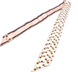 Fendi Pre-owned Fabric scarves - Dames - Vintage Accessoires - Roze - ONE Size - Vintage