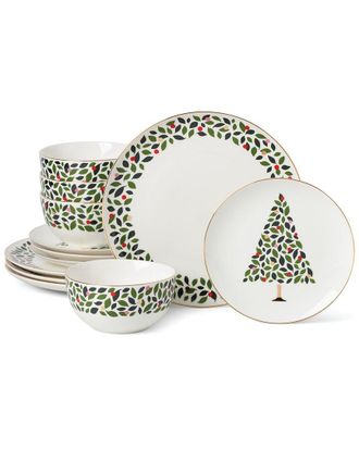 Kate Spade New York Discontinued Kate Spade New York Evergreen 12Pc Dinnerware Set