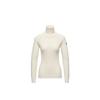 Moncler Moncler Wool Blend Turtleneck Sweater, Women, White, Size: Xs