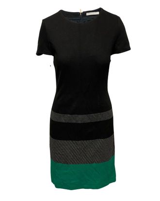 BOSS Boss Hanine Sheath Dress in Black Viscose