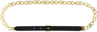 Ferragamo Womens Black Calfskin Belt