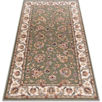 RugsX Alfombra Nain Ornamento, Marco 7338/51088 Verde / Beige Beige 200x300 Cm