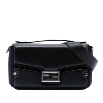 Fendi Pre-owned Vintage Satchel - Dames - Pre-owned - Zwart - Maat: ONE Size Leer