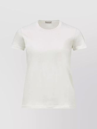 Moncler cotton logo patch t-shirt