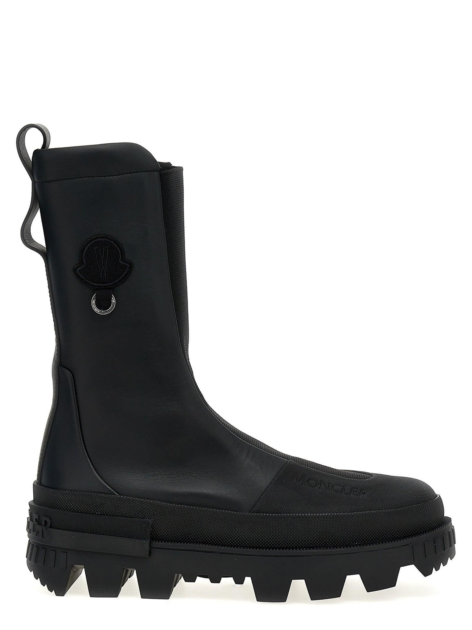 Moncler: Black Boots now up to −35% | Stylight