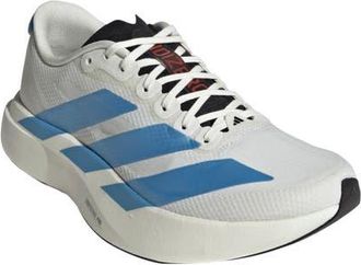 adidas Adizero EVO SL Running Shoe in Off White/light Blue/white at Nordstrom, Size 10.5