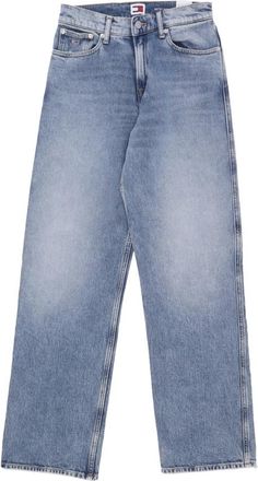 Tommy Hilfiger Baggy Cut Denim Jeans Damesbroek - Dames - Regular Fit Jeans - Blauw - W29 L32 - Denim - Jeans