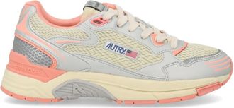 Autry Beige Color Block Sneakers