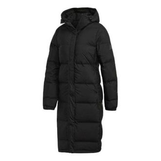 adidas (WMNS) adidas Helionic Long Down Jacket Asia Sizing Black CY8647