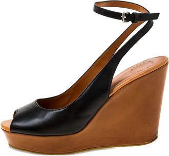 Marc Jacobs Sandali a punta aperta con zeppa 110mm - Nero