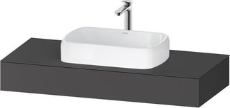 Duravit Consola Duravit Qatego, 1200x550x170mm, Con Recorte Central