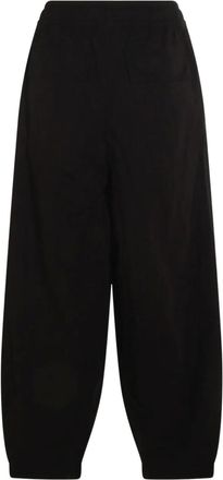 Thom Krom Broek met elastische taille - Zwart