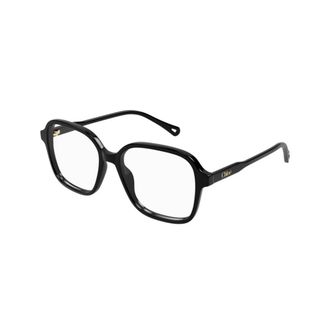 Chlo&eacute; Glasses, female, Black, 54 MM, Square Eyeglasses