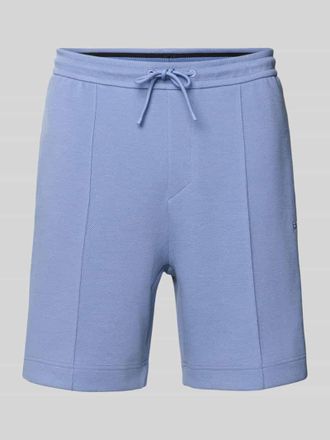HUGO BOSS Regular Fit Shorts aus Baumwoll-Mix Modell T_JOIN Headlo in Ocean, Gr&ouml;&szlig;e XXXL