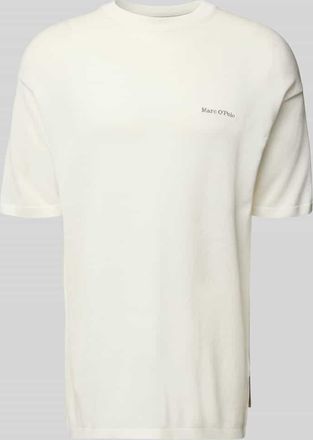 Marc O'Polo Regular Fit T-Shirt aus reiner Baumwolle Marc OPolo &times; DFB Travel Collection in Offwhite, Gr&ouml;&szlig;e XXL