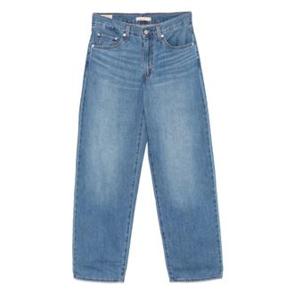 Levi's Jeans, Dames, Blauw, W24 L32, Baggy Dad Jeans