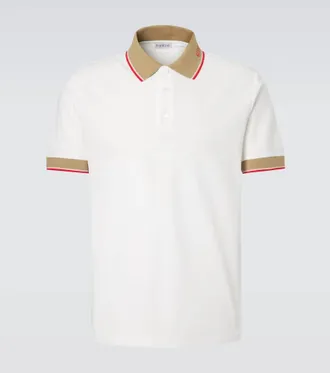 Burberry Evan cotton polo shirt
