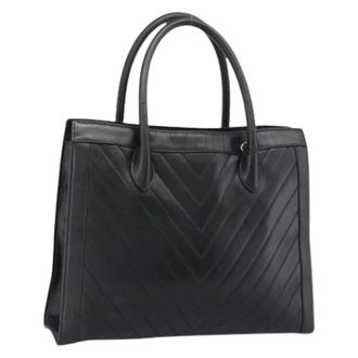 Chanel Bolso Tote Vintage Pre-owned - Pre-owned - Mujer - Negro - ONE SIZE