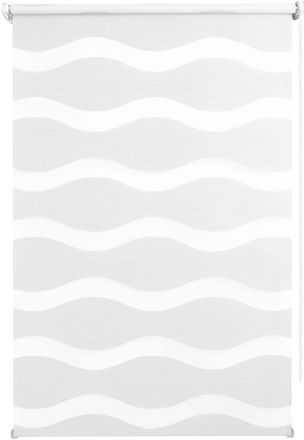 Good Life Doppelrollo »WAVE« Lichtschutz ohne Bohren
