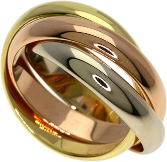 Cartier Trinity Yellow Gold (18K) Pink Gold (18K) White Gold (18K) Band Ring (Pre-Owned)