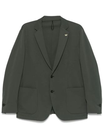 Tombolini single-breasted blazer - Green