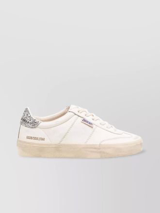 Golden Goose leather soul star low-top sneakers