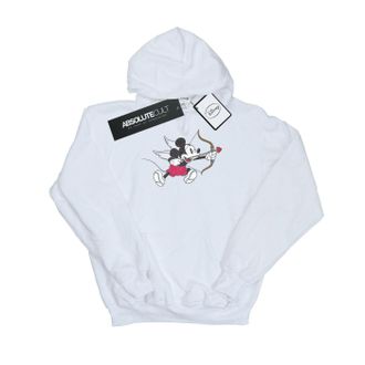 Disney Dames/Dames Mickey Mouse Love Cherub Hoodie (Wit)