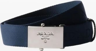 Prada Cintura con applicazione - Blu