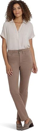 NYDJ Petite High Rise Marilyn Womens Jeans Elmwood : 12P, Cotton/Denim/Elastane