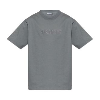 Burberry T-Shirts, male, Gray, Size: XL Ryan T-shirt