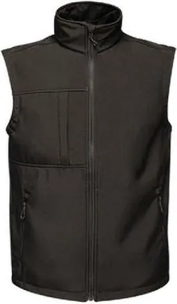 Regatta Octagon II Printable Soft Shell Bodywarmer in Black And Black at Nordstrom, Size Xxx-Large