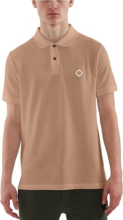 Mastrum SS Pique Polo Army Brown - Heren - Polos - Bruin - L - Katoen - Tops