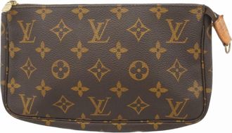 Louis Vuitton Brown Pouch (Pre-Owned)