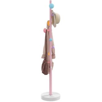 vidaXL Appendiabiti Rosa 172 cm in Ferro Verniciato a Polvere - Vidaxl