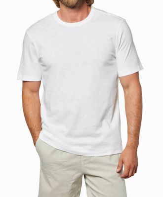 Toes on the Nose Surf Slub T-Shirt In Washed White