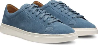 BOSS Kieran Suede Low Top Sneaker in Blue Suede at Nordstrom, Size 13