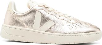 Veja V-10 Perforated-toe Sneakers