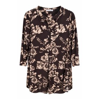 In Front IN Front - Grazia Blouse - Dames - Blouses & Shirts - Bruin - Maat: 2XL Jersey