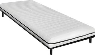 Vente-Unique Set 90 x 190 cm telaio a doghe + materasso schiuma sfoderabile sp. 10 cm - NASUS di YSM&Eacute;E