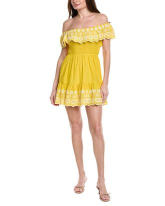 Adrianna Papell Ruffle Mini Dress