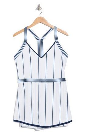 Free People FP Movement Cool on the Court Tennis Romper in White at Nordstrom Rack, Size X-Large